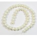 1 Strand White 7-8mm Potato Freshwater Pearls
