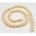 1 Strand Cream 8mm Potato Freshwater Pearls