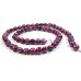1 Strand Purple 7-8mm Flat Bottom Nugget Freshwater Pearls.