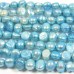 1 Strand Blue 7-8mm Flat Bottom Nugget Freshwater Pearls