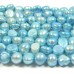 1 Strand Blue 7-8mm Flat Bottom Nugget Freshwater Pearls