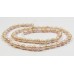 1 Strand Light Pink 4mm Rice Freshwater Pearls
