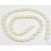 1 Strand White 5-6mm Rice Freshwater Pearls.