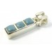 1 Silver and Turquoise Pendant