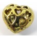 1 Swarovski Crystal Gold Plated Heart Pendant