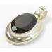 1 Sterling Silver and Garnet Pendant