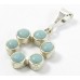1 Turquoise and Sterling Silver Pendant