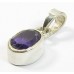 1 Small Sterling Silver and Amethyst Pendant