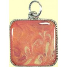 1 Handmade Square Art Pendant