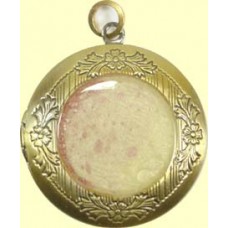 1 Handmade Brass Locket Pendant