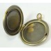 1 Handmade Brass Locket Pendant
