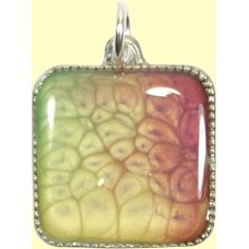 1 Handmade Square Art Pendant