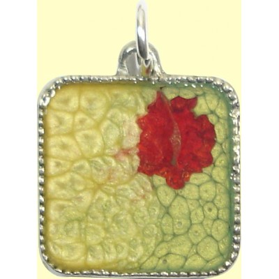 1 Handmade Square Art Pendant