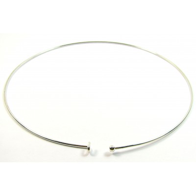 1 Silver Plated Choker