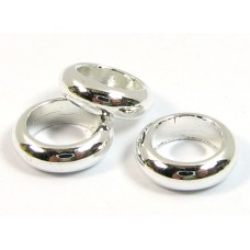 10 Silver Plated Chunky 10mm Rings 10 Silver Plated Chunky 10mm Rings