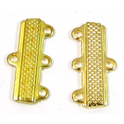 2 Gold Plated Bar Ends