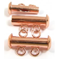 Multi Strand Clasp Copper Plated - 2 Strand