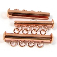 Multi Strand Clasp Copper Plated - 4 Strand