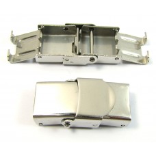 1 Stainless Steel Clasp for Flat Cord