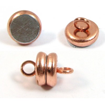 1 Copper Plated Magnetic 6mm Clasp