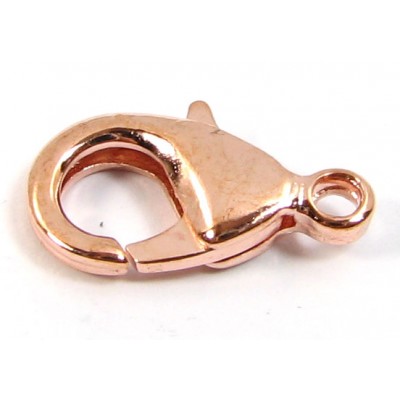 1 Copper Plated 15mm Lobster Clasp