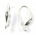Pair Silver Plated Earwires