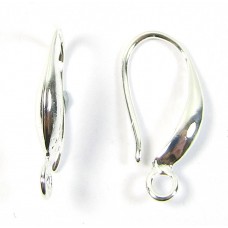 Pair Silver Plated Earwires