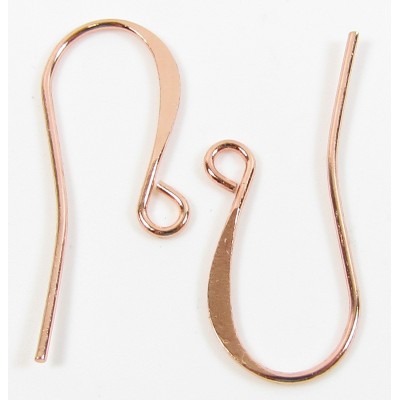 10 Pairs Copper Plated Earwires