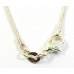 1 Silver Plated 61cm 24in Finished Necklace Snake Chain