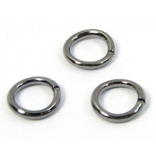 45 Black Plated 5mm Jump Rings