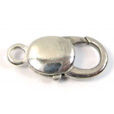 1 Extra Large Silver Plated 30mm Lobster Clasp