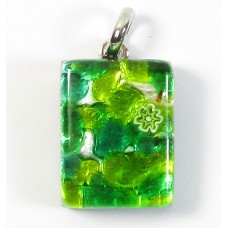 Murano Glass Pendant Small Oblong