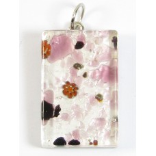 Murano Glass Medium Oblong Pendant