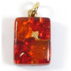 Murano Glass Pendant Small Oblong