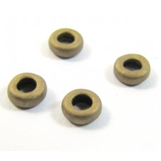 100 Miyuki Dark Bronze 3mm Glass Spacer Beads