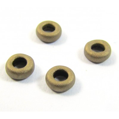 100 Miyuki Dark Bronze 3mm Glass Spacer Beads