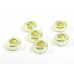 100 Miyuki Galvanised Silver 3mm Glass Spacer Beads