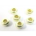 100 Miyuki Galvanised Silver 3mm Glass Spacer Beads
