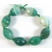 1 Strand Green and Purple Dyed Agate 8mm Round Beads