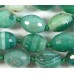 1 Strand Green and Purple Dyed Agate 8mm Round Beads