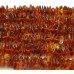 1 Dark Colour Baltic Amber Chip Small Nugget Bead Necklace