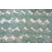 1 Aquamarine Faceted 8mm Heart Bead