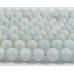 1 Strand Aquamarine 8mm Round Beads