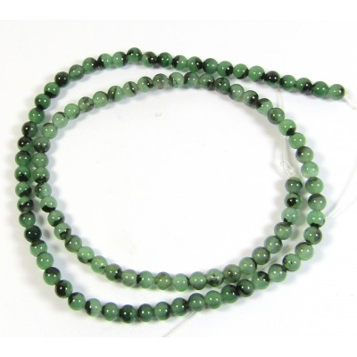 1 Strand Green Aventurine 4mm Round Beads
