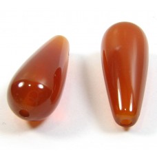 2 Carnelian Drops