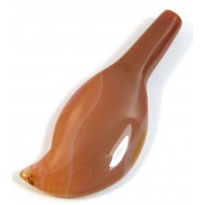 1 Carnelian Calla Lilly Pendant
