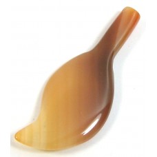 1 Carnelian Calla Lilly Pendant