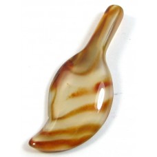 1 Carnelian Calla Lilly Pendant