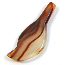 1 Carnelian Calla Lilly Pendant