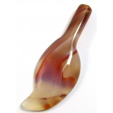 1 Carnelian Calla Lilly Pendant